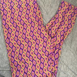 Lularoe TC Leggings - colorful bubbles